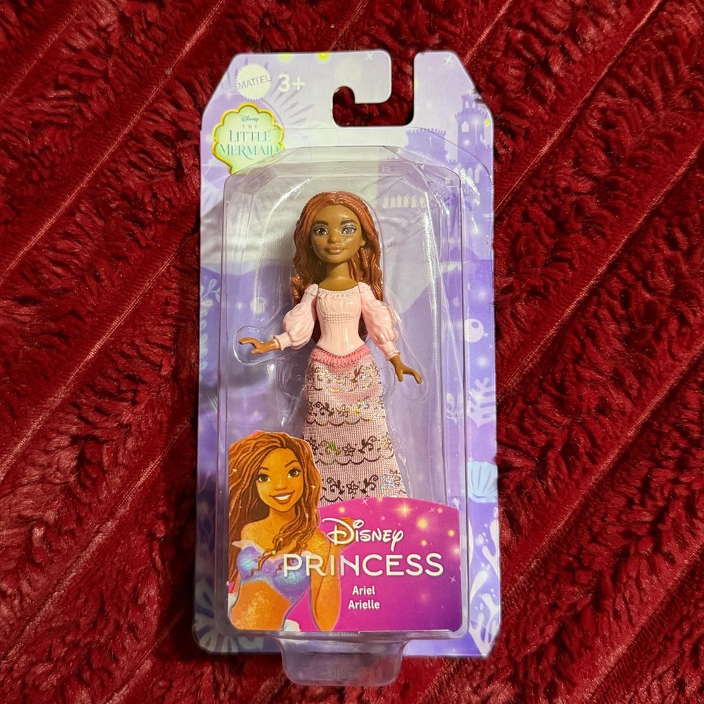 Disney Princess Ariel Doll Pink Purple Dress